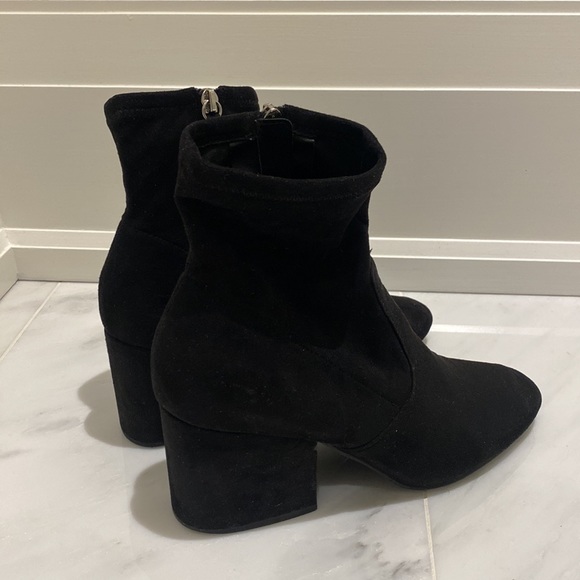 Steve Madden Frosstt Suede Booties - Picture 8 of 9